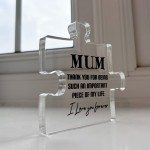 Special Mum Gift For Birthday Christmas Puzzle Piece Thank You