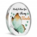 Uncle Acrylic Plaque Gifts Birthday Fathers Day Christmas Gift