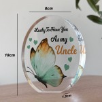 Uncle Acrylic Plaque Gifts Birthday Fathers Day Christmas Gift