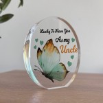 Uncle Acrylic Plaque Gifts Birthday Fathers Day Christmas Gift