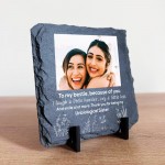 Personalised Photo Plaque Gift For Best Friend Friendship Gift