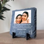 Personalised Photo Plaque Gift For Best Friend Friendship Gift