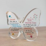 Personalised Thank You Gift For Friends Volunteer Colleagues