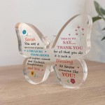 Personalised Thank You Gift For Friends Volunteer Colleagues