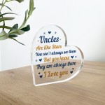 Uncle Gifts For Birthday Acrylic Plaque Uncle Gift For Christmas