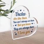 Uncle Gifts For Birthday Acrylic Plaque Uncle Gift For Christmas