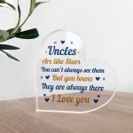 Uncle Gifts For Birthday Acrylic Plaque Uncle Gift For Christmas