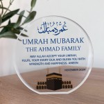 Umrah Mubarak Personalised Gift Kaaba Plaque Umrah Mubarak Gift