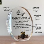 Personalised Umrah Mubarak Gift Umrah Mubarak Gifts For Friends