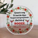 Funny Joke Gift For Best Friend Funny Alcohol Sign Friendship