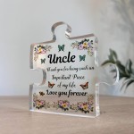 Uncle Birthday Gifts Presents Standing Plaque Keepsake Christmas