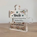 Uncle Birthday Gifts Presents Standing Plaque Keepsake Christmas