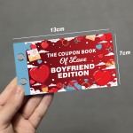 Boyfriend Coupon Book Of Love Valentines Day Anniversary Gifts 