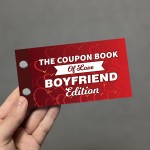 Boyfriend Coupon Book Romantic Idea Valentines Day Anniversary