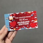 Husband Coupon Book Of Love Valentines Day Gifts For Him 