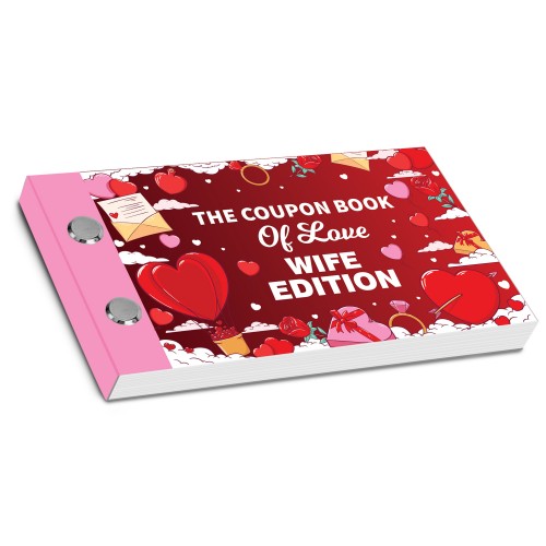 Wife Coupon Book Of Love Valentines Day Gifts For Her