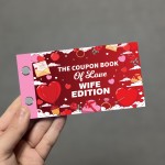 Wife Coupon Book Of Love Valentines Day Gifts For Her