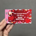 Wife Coupon Book Of Love Valentines Day Gifts For Her