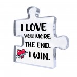 Love Acrylic Plaque Boyfriend Gifts for Him Husband Gifts