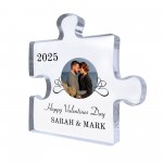 Personalised Happy Valentine's Day Gift For Couple Acrylic Sign