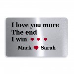 Personalised Valentines Day Gift For Husband Wife I Love You