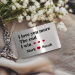 Personalised Valentines Day Gift For Husband Wife I Love You