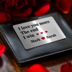 Personalised Valentines Day Gift For Husband Wife I Love You