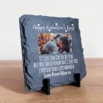 Personalised Valentines Day Gift For Couple Slate Sign