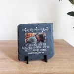 Personalised Valentines Day Gift For Couple Slate Sign