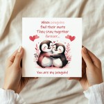 You Are My Penguin Card Greetings Card for Couple Anniversary