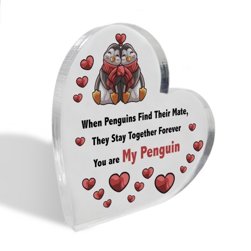 You Are My Penguin Romantic Gift For Boyfriend Girlfriend Plaque