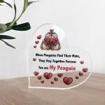 You Are My Penguin Romantic Gift For Boyfriend Girlfriend Plaque