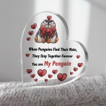 You Are My Penguin Romantic Gift For Boyfriend Girlfriend Plaque