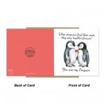 You Are My Penguin Card For Valentines Day Anniversary