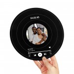 Personalised Vinyl Record Plaque Anniversary Gift for Him Her