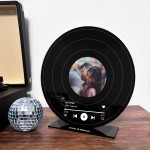 Personalised Freestanding Song Plaque Your Photo Boyfriend