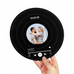 Personalised Song Plaque Record Vinyl Inspired Music Gift