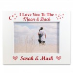 Personalised Photo Frame Romantic Gift For Partner I Love You