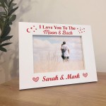 Personalised Photo Frame Romantic Gift For Partner I Love You