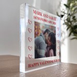 Valentines Day Gift For Him Her Personalised Plaque Boyfriend