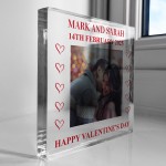 Valentines Day Gift For Him Her Personalised Plaque Boyfriend