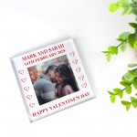 Valentines Day Gift For Him Her Personalised Plaque Boyfriend