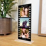 Personalised Retro Photo Film Plaque Picture Gifts Friendship