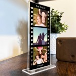 Personalised Retro Photo Film Plaque Picture Gifts Friendship