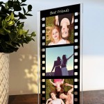 Personalised Retro Photo Film Plaque Picture Gifts Friendship