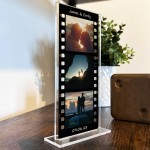 Personalised Retro Film Photo Acrylic Plaque Couple Photo Sign