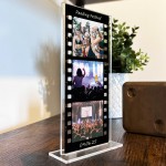 Personalised Retro Film Photo Plaque Memories Collage Sign