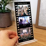 Personalised Retro Film Photo Plaque Memories Collage Sign