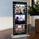 Personalised Retro Film Photo Plaque Memories Collage Sign