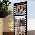 Personalised Retro Film Photo Acrylic Plaque Friendship Gift